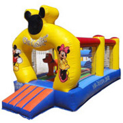 inflatable mickey Minnie Mouse bouncer